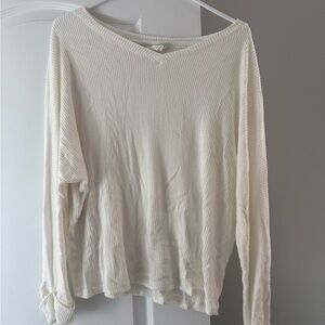 Off white long sleeve shirt - Brand Caslon - Size M. Worn 1x - great condition